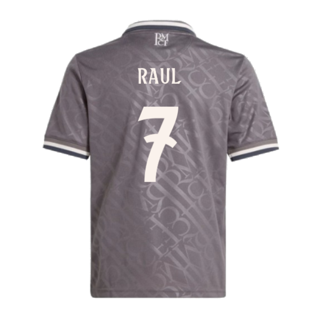 2024-2025 Real Madrid Third Shirt (Kids) (Raul 7)