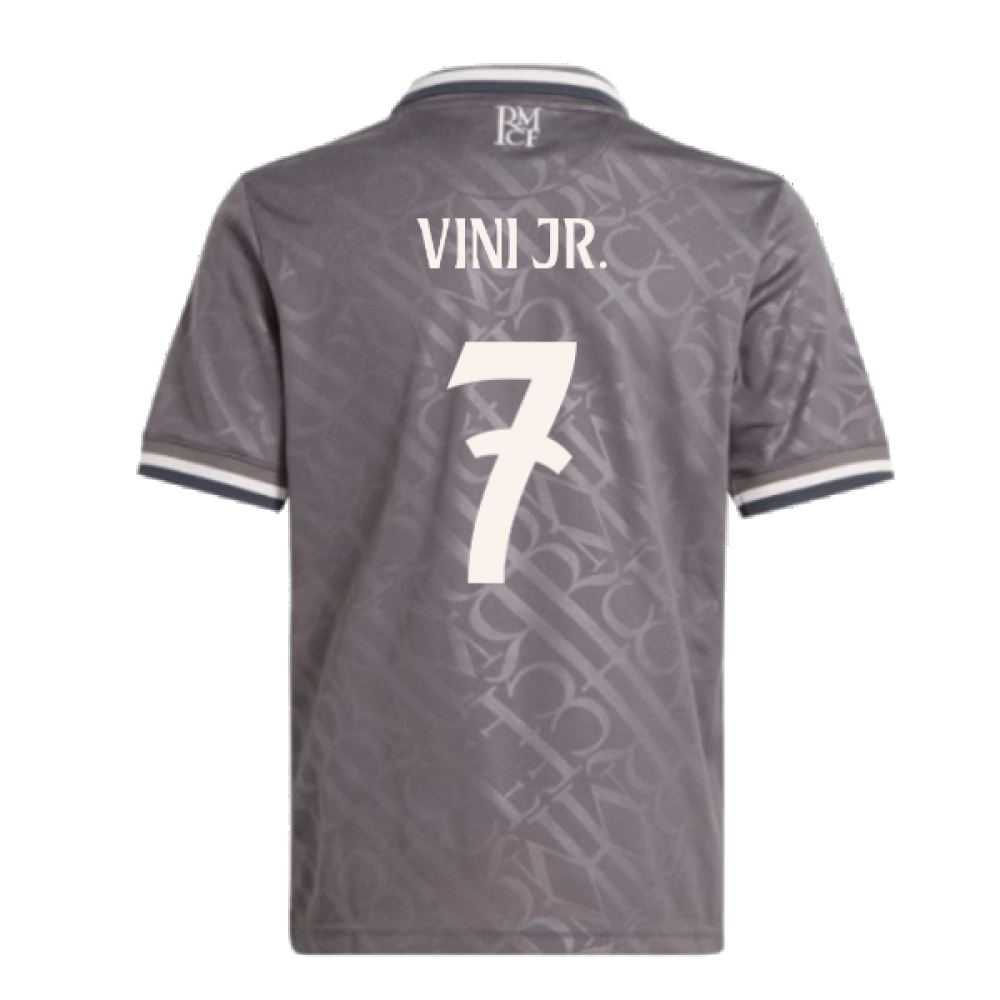 2024-2025 Real Madrid Third Shirt (Kids) (Vini Jr. 7)