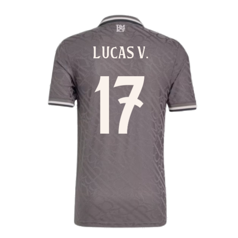 2024-2025 Real Madrid Third Shirt (Lucas V. 17)