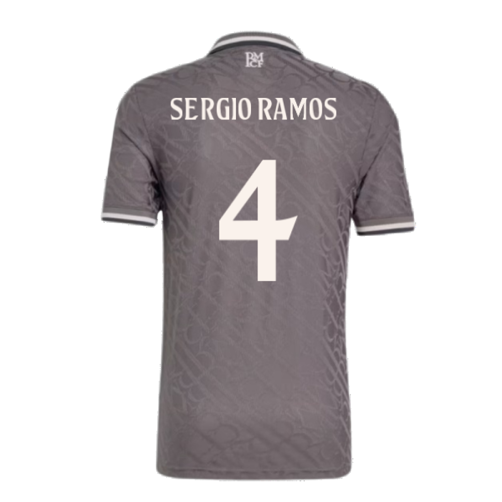 2024-2025 Real Madrid Third Shirt (Sergio Ramos 4)