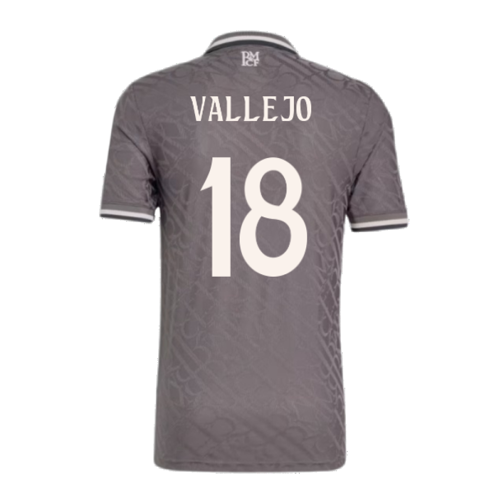 2024-2025 Real Madrid Third Shirt (Vallejo 18)