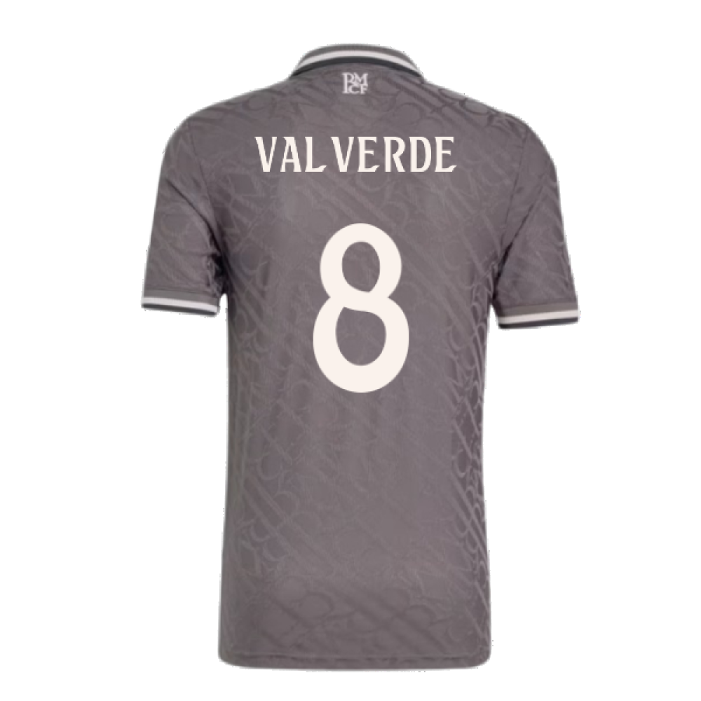 2024-2025 Real Madrid Third Shirt (Valverde 8)