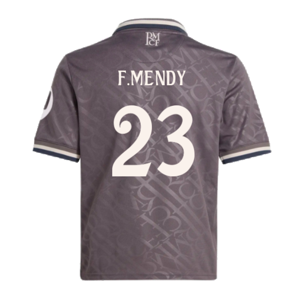 2024-2025 Real Madrid Third Youth Kit (F.Mendy 23)