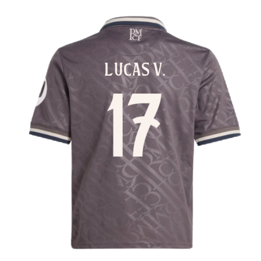 2024-2025 Real Madrid Third Youth Kit (Lucas V. 17)