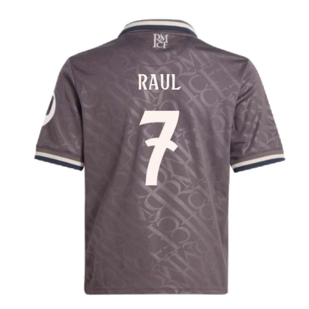 2024-2025 Real Madrid Third Youth Kit (Raul 7)