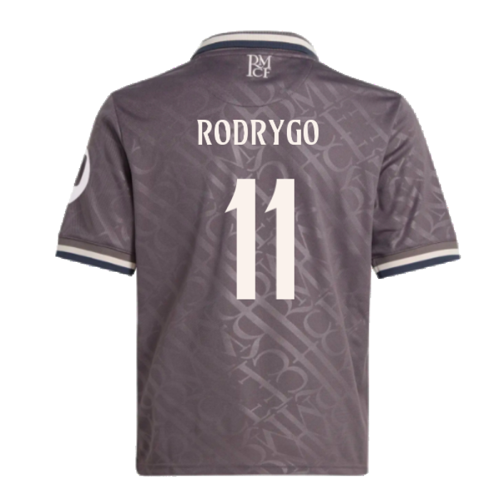 2024-2025 Real Madrid Third Youth Kit (Rodrygo 11)