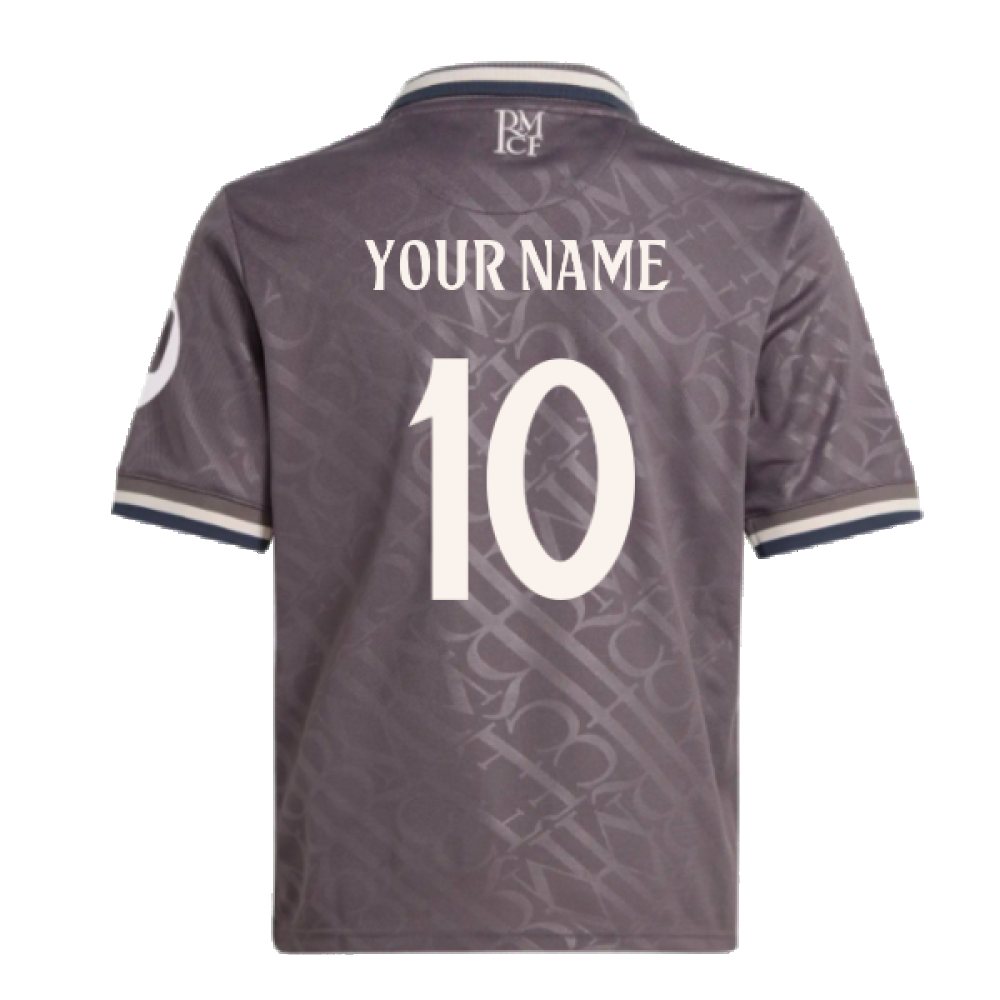 2024-2025 Real Madrid Third Youth Kit (Your Name)