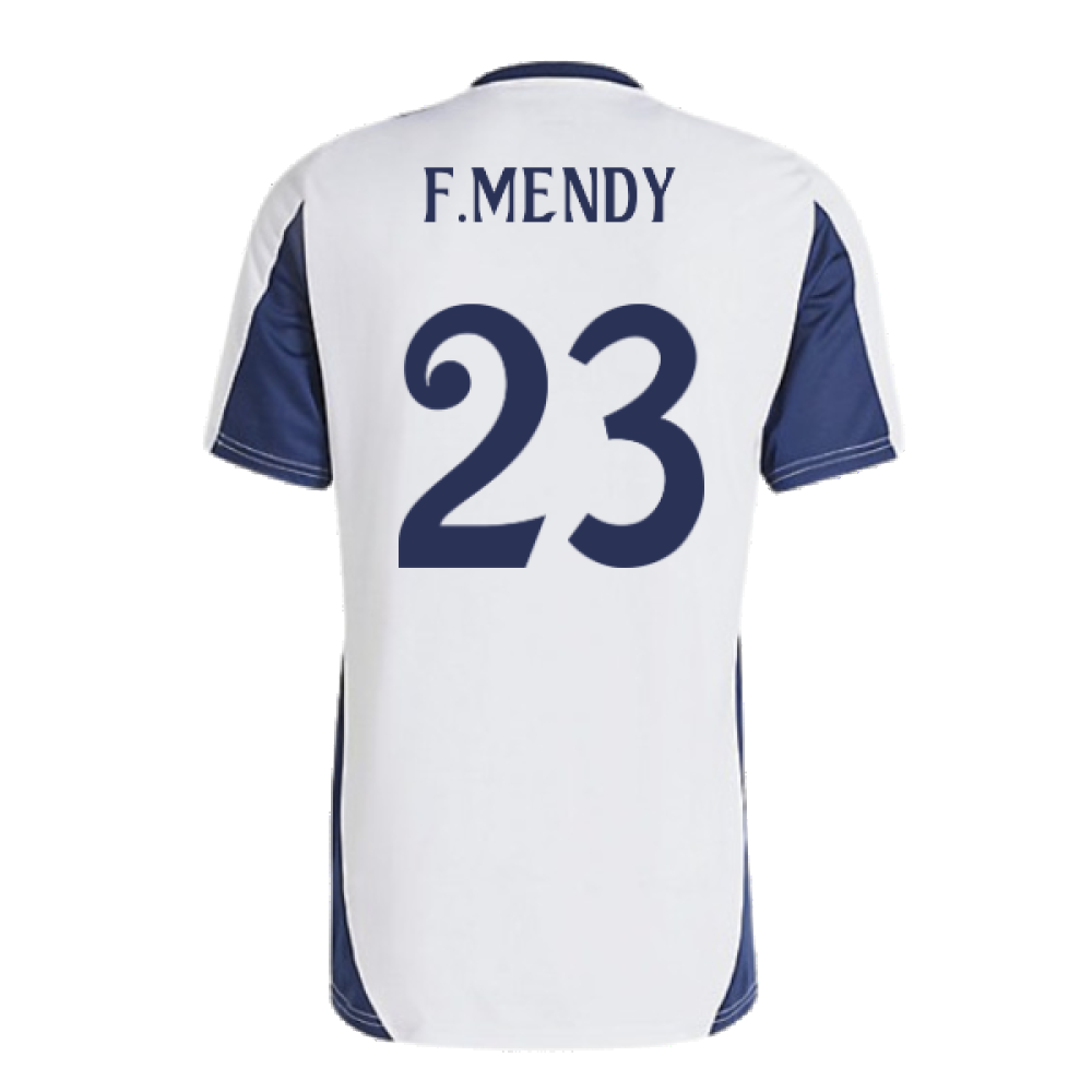 2024-2025 Real Madrid Training Shirt (White) (F.Mendy 23)