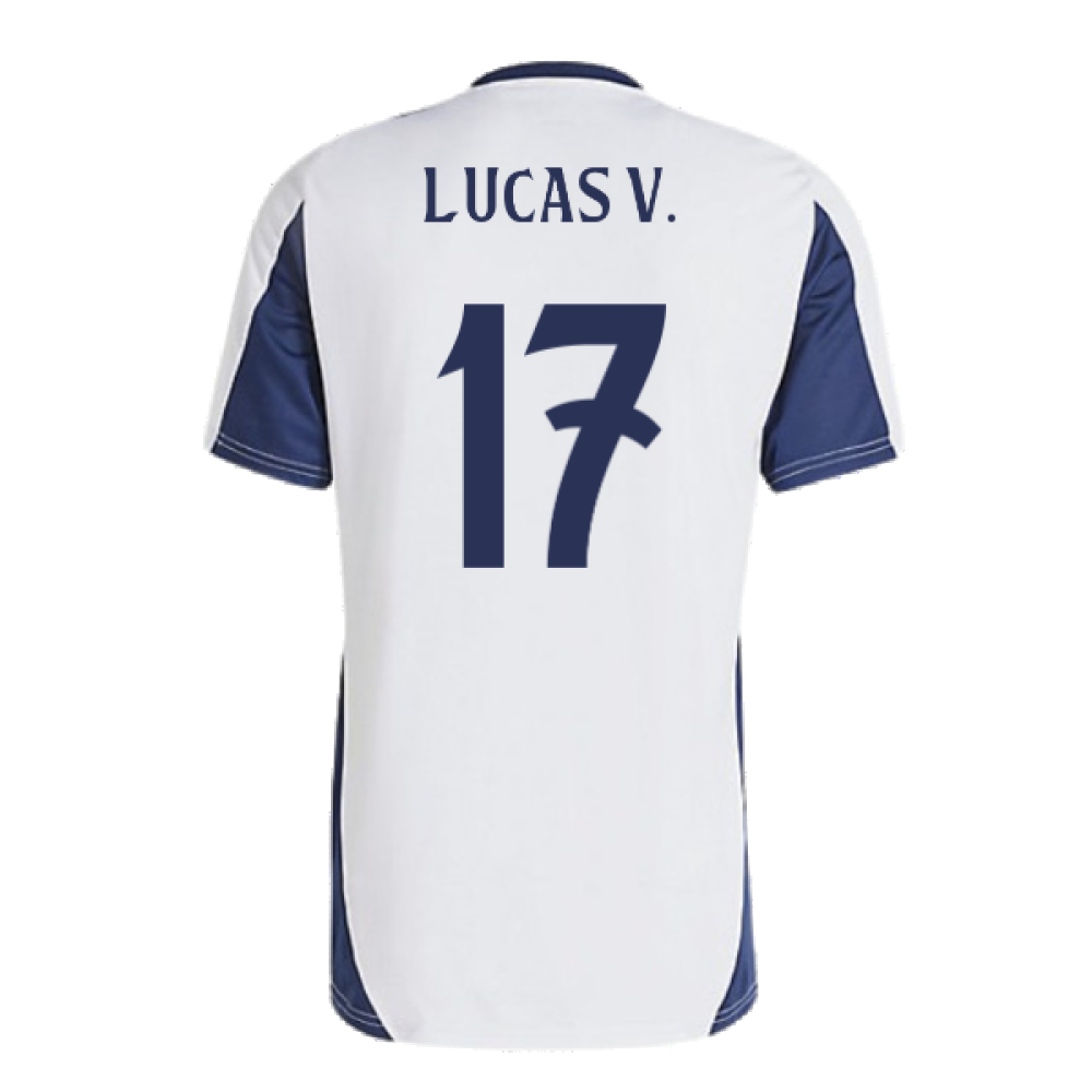 2024-2025 Real Madrid Training Shirt (White) (Lucas V. 17)