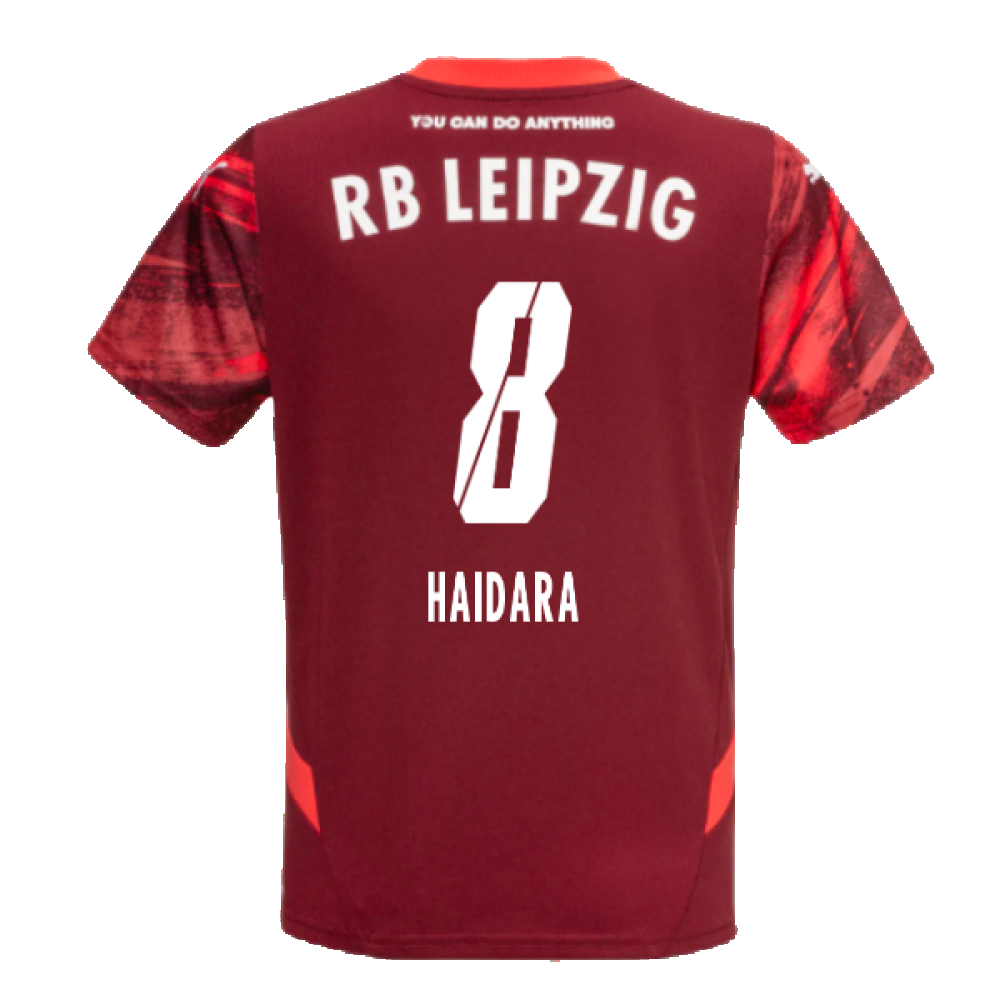 2024-2025 Red Bull Leipzig Away Shirt (Kids) (Haidara 8)