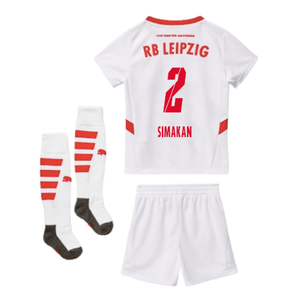 2024-2025 Red Bull Leipzig Home Mini Kit (Simakan 2)