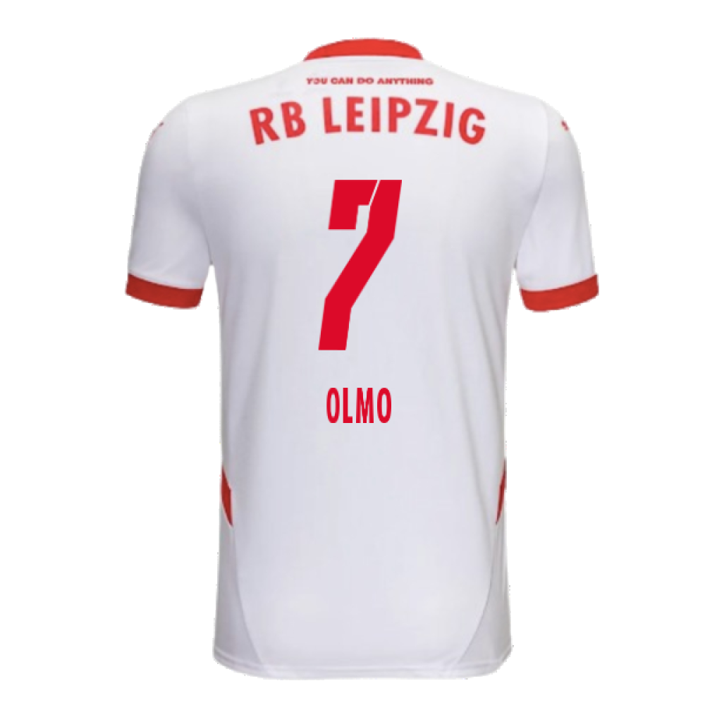 2024-2025 Red Bull Leipzig Home Shirt (Kids) (Olmo 7)