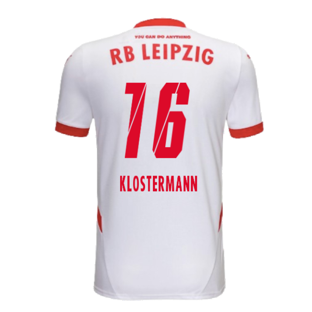 2024-2025 Red Bull Leipzig Home Shirt (Klostermann 16)