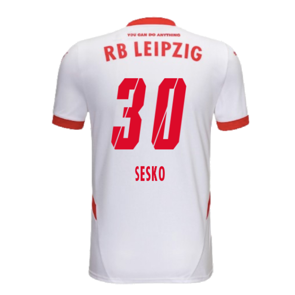 2024-2025 Red Bull Leipzig Home Shirt (Sesko 30)