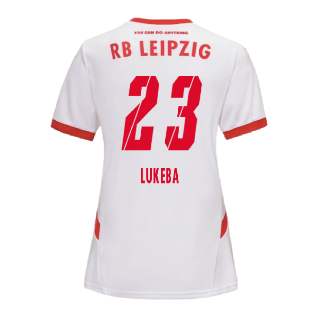 2024-2025 Red Bull Leipzig Home Shirt (Womens) (Lukeba 23)