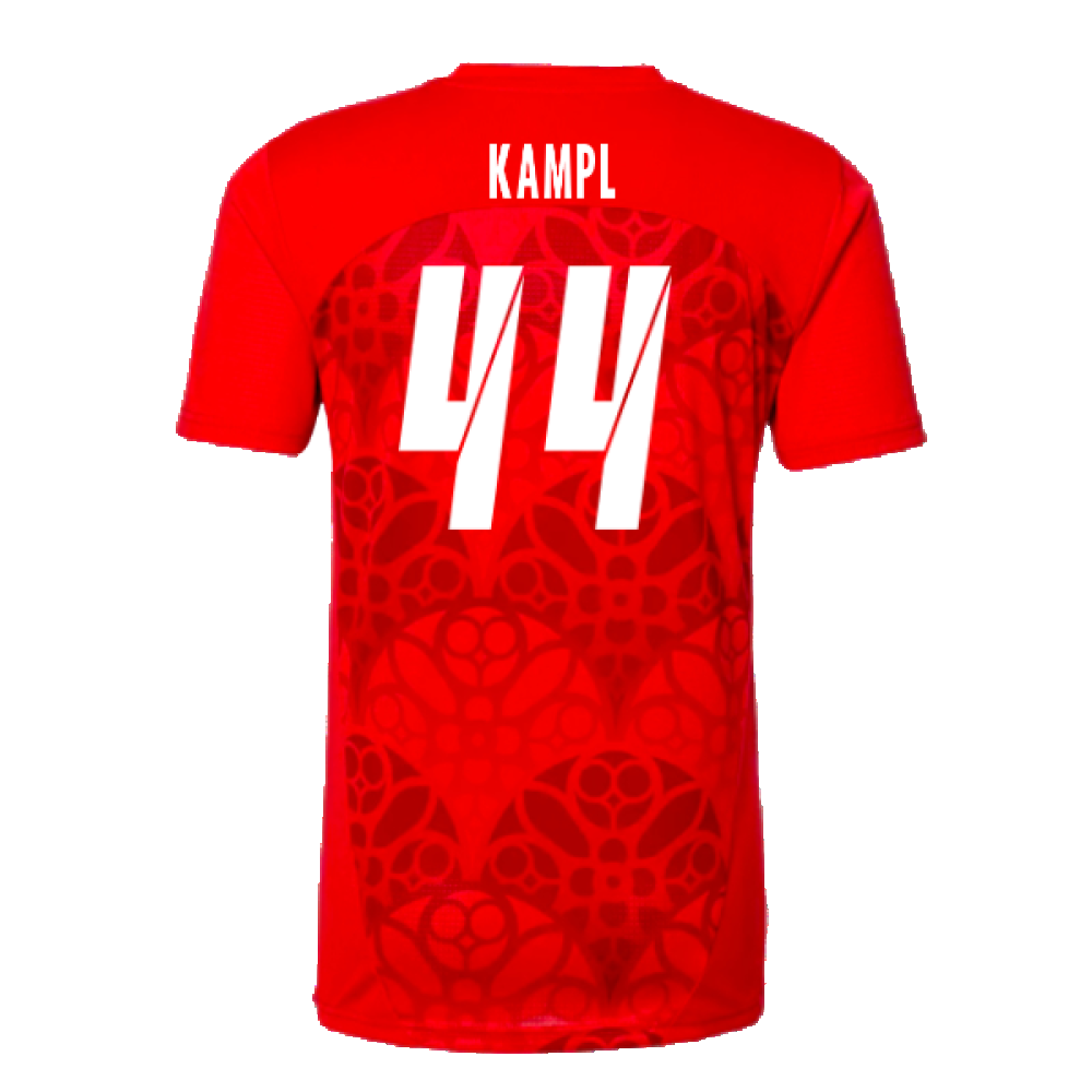 2024-2025 Red Bull Leipzig Pre-Match Shirt (Red) (Kampl 44)