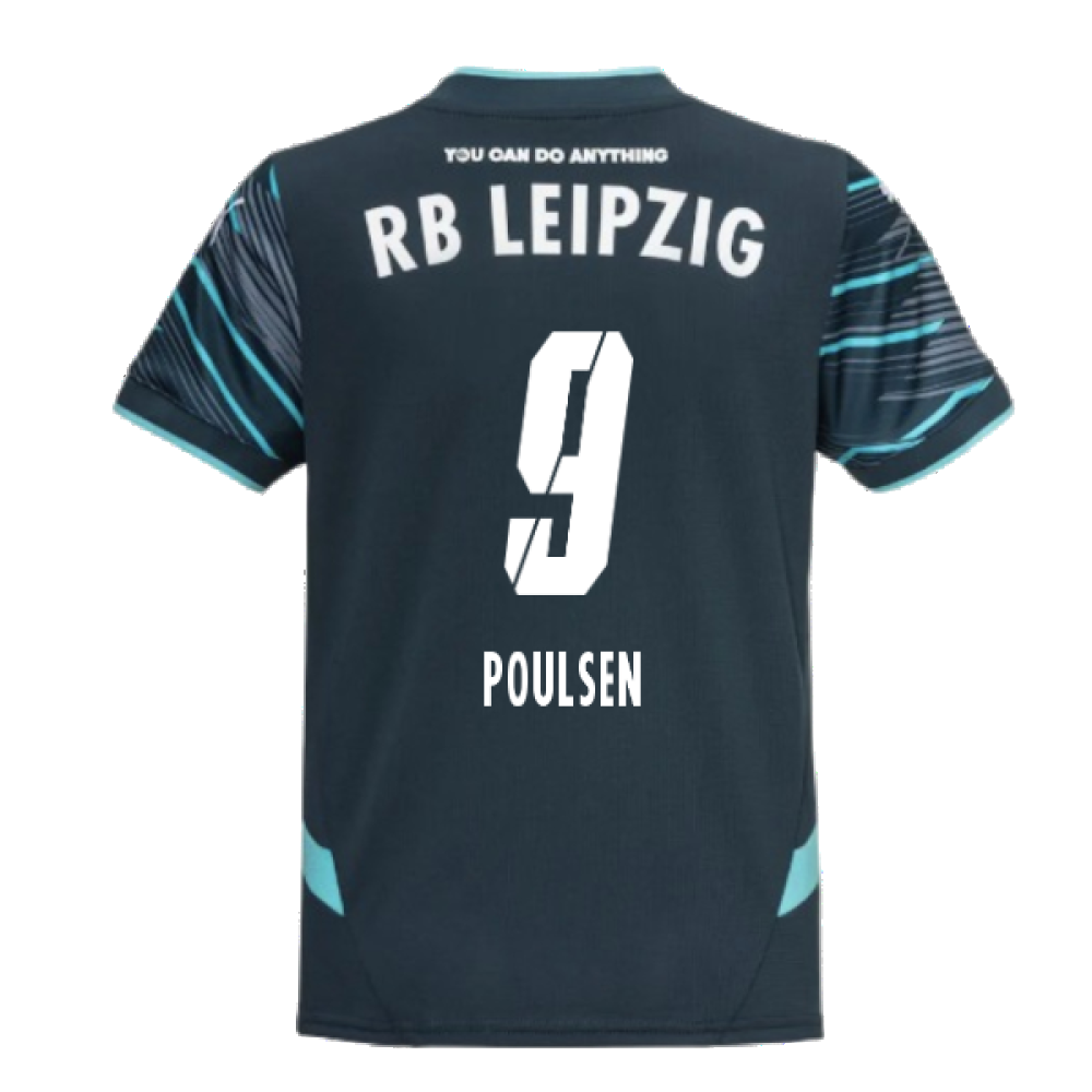 2024-2025 Red Bull Leipzig Third Shirt (Kids) (Poulsen 9)