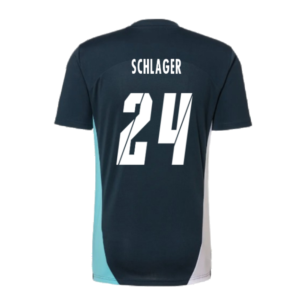 2024-2025 Red Bull Leipzig Training Shirt (Dark Night) (Schlager 24)