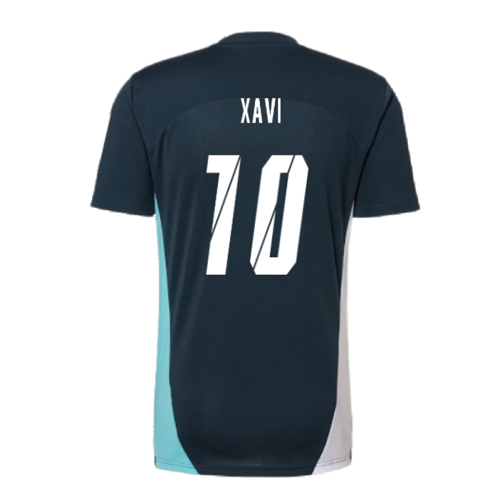 2024-2025 Red Bull Leipzig Training Shirt (Dark Night) (Xavi 10)