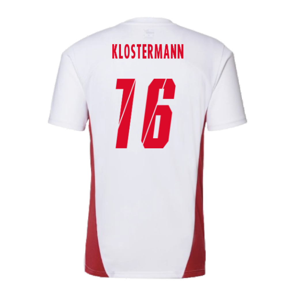 2024-2025 Red Bull Leipzig Training Shirt (White) (Klostermann 16)