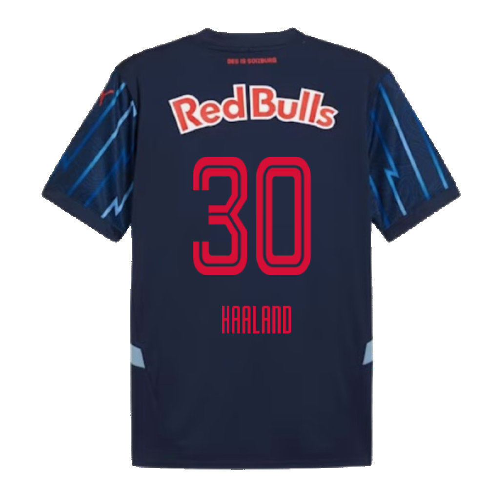 2024-2025 Red Bull Salzburg Away Shirt (Haaland 30)