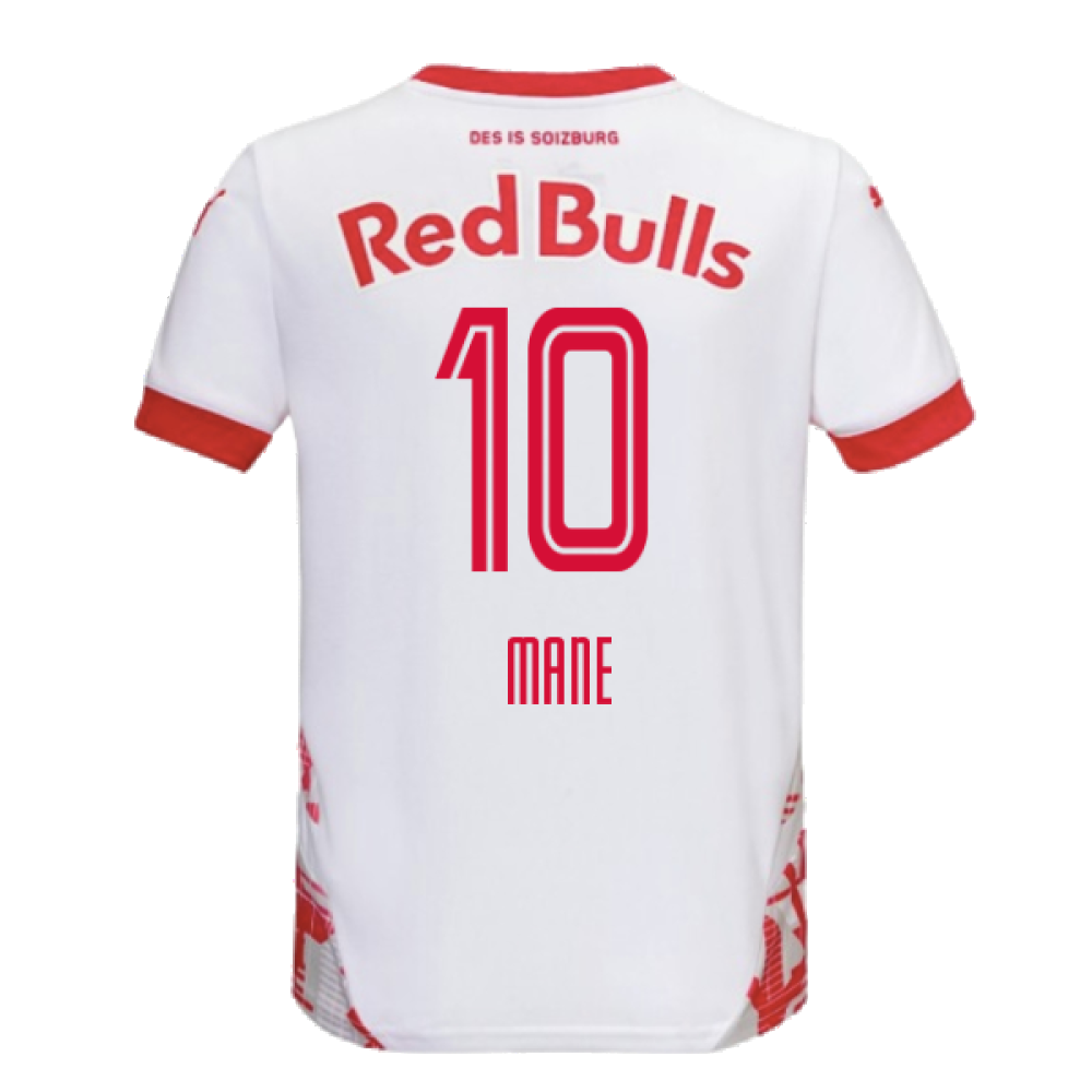 2024-2025 Red Bull Salzburg Home Shirt (Kids) (Mane 10)