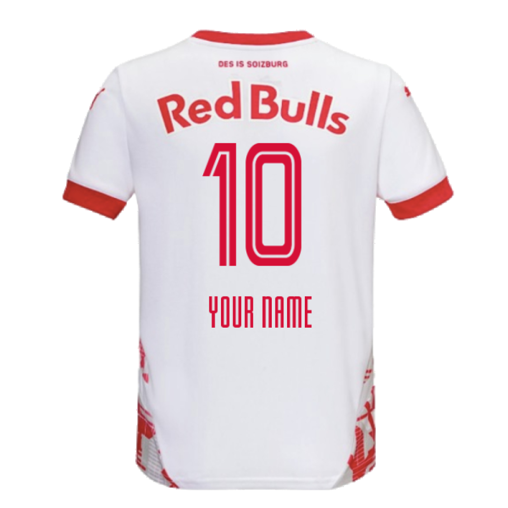 2024-2025 Red Bull Salzburg Home Shirt (Kids) (Your Name)