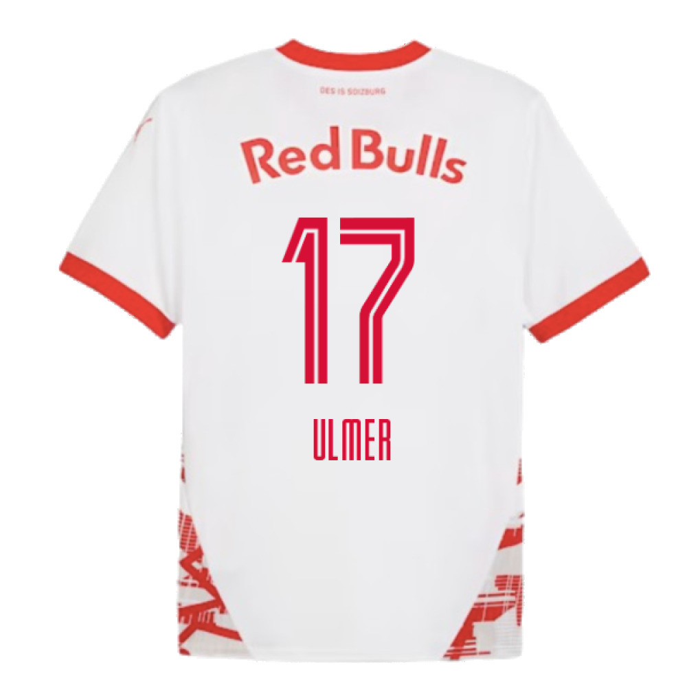 2024-2025 Red Bull Salzburg Home Shirt (Ulmer 17)