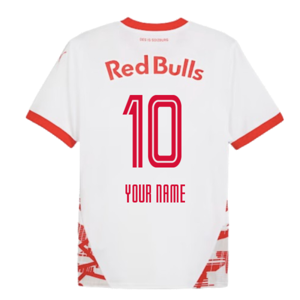 2024-2025 Red Bull Salzburg Home Shirt (Your Name)