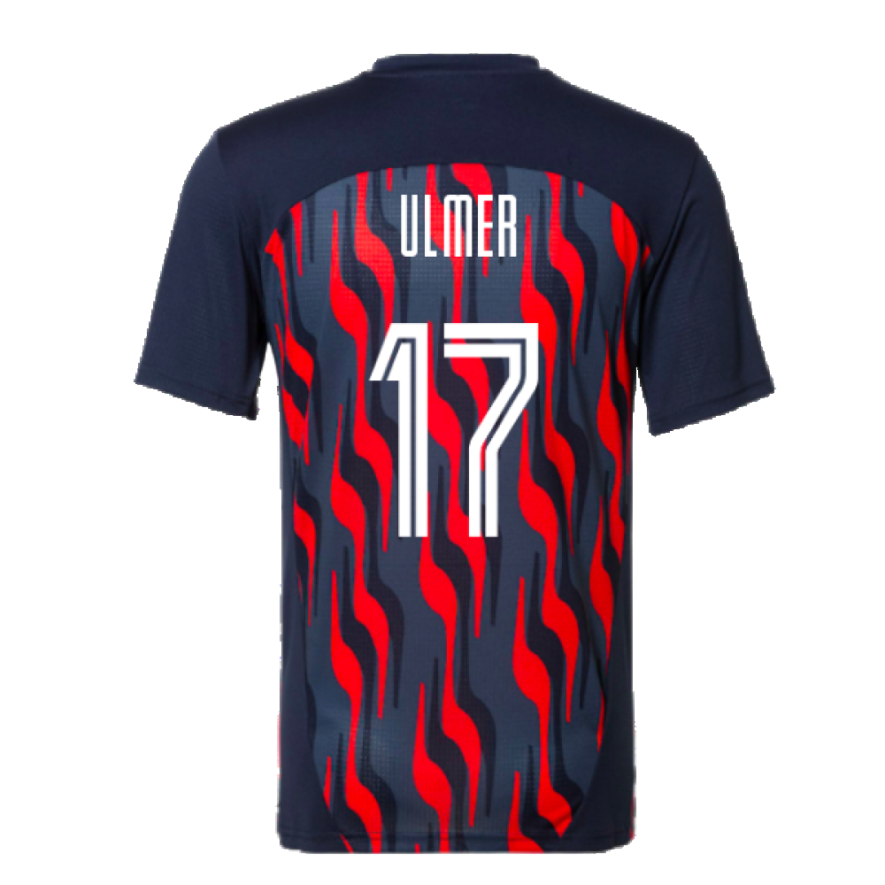 2024-2025 Red Bull Salzburg Pre-Match Shirt (Navy) (Ulmer 17)