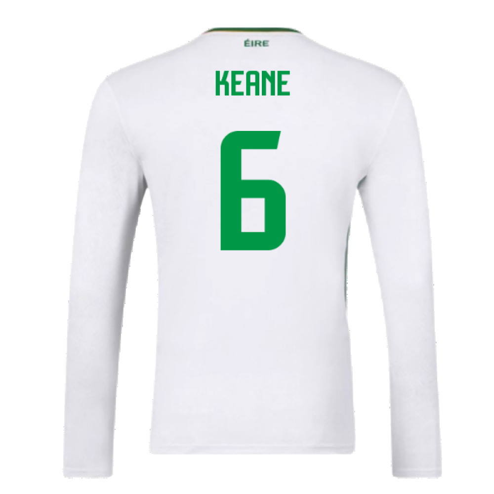 2024-2025 Republic of Ireland Away Long Sleeve Shirt (Keane 6)