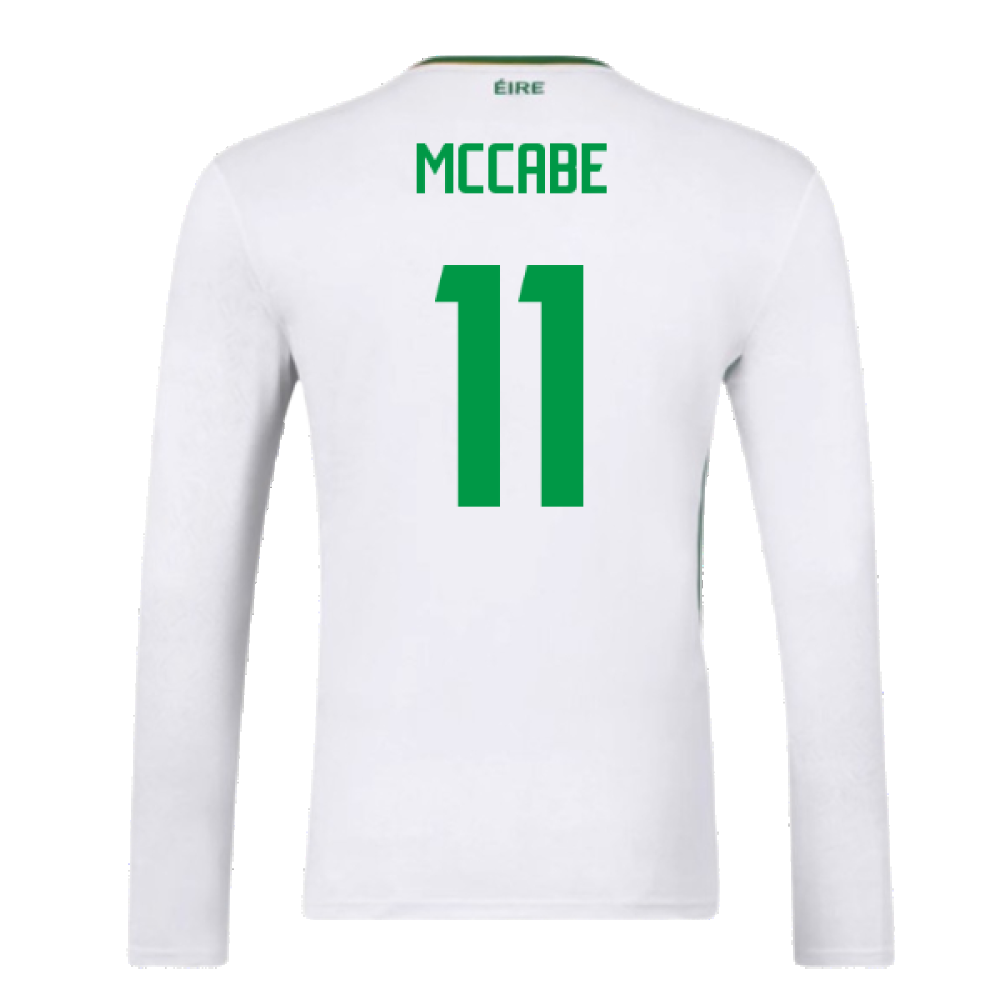 2024-2025 Republic of Ireland Away Long Sleeve Shirt (McCabe 11)