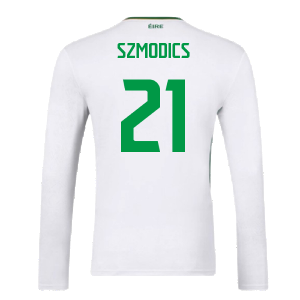 2024-2025 Republic of Ireland Away Long Sleeve Shirt (Szmodics 21)