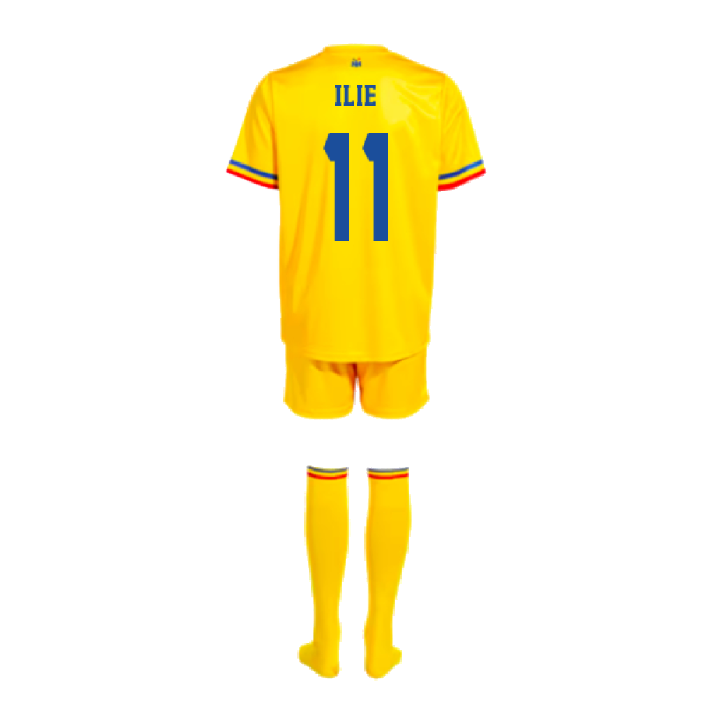 2024-2025 Romania Home Mini Kit (Ilie 11)