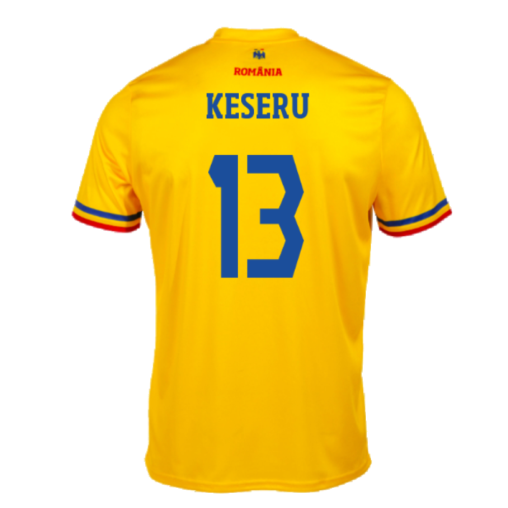 2024-2025 Romania Home Supporters Shirt (Kids) (Keseru 13)