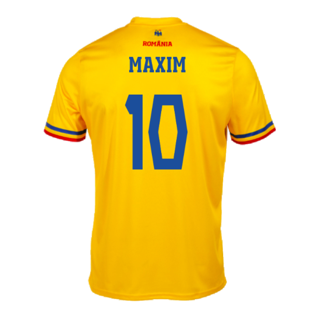 2024-2025 Romania Home Supporters Shirt (Kids) (Maxim 10)