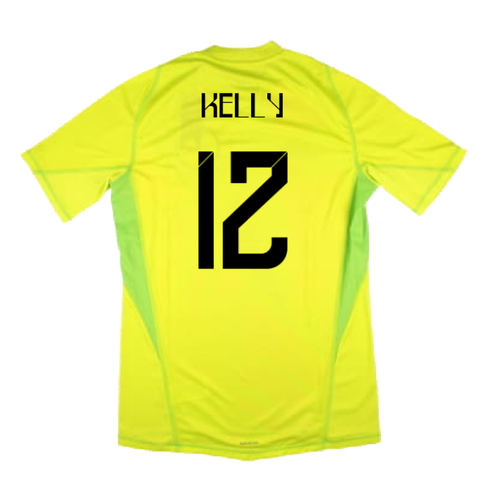 2024-2025 Scotland Home Goalkeeper Shirt (Yellow) (Kelly 12)