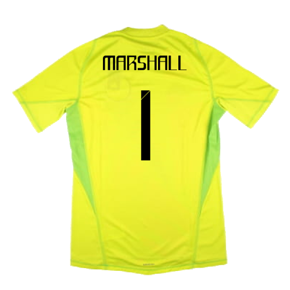 2024-2025 Scotland Home Goalkeeper Shirt (Yellow) (Marshall 1)
