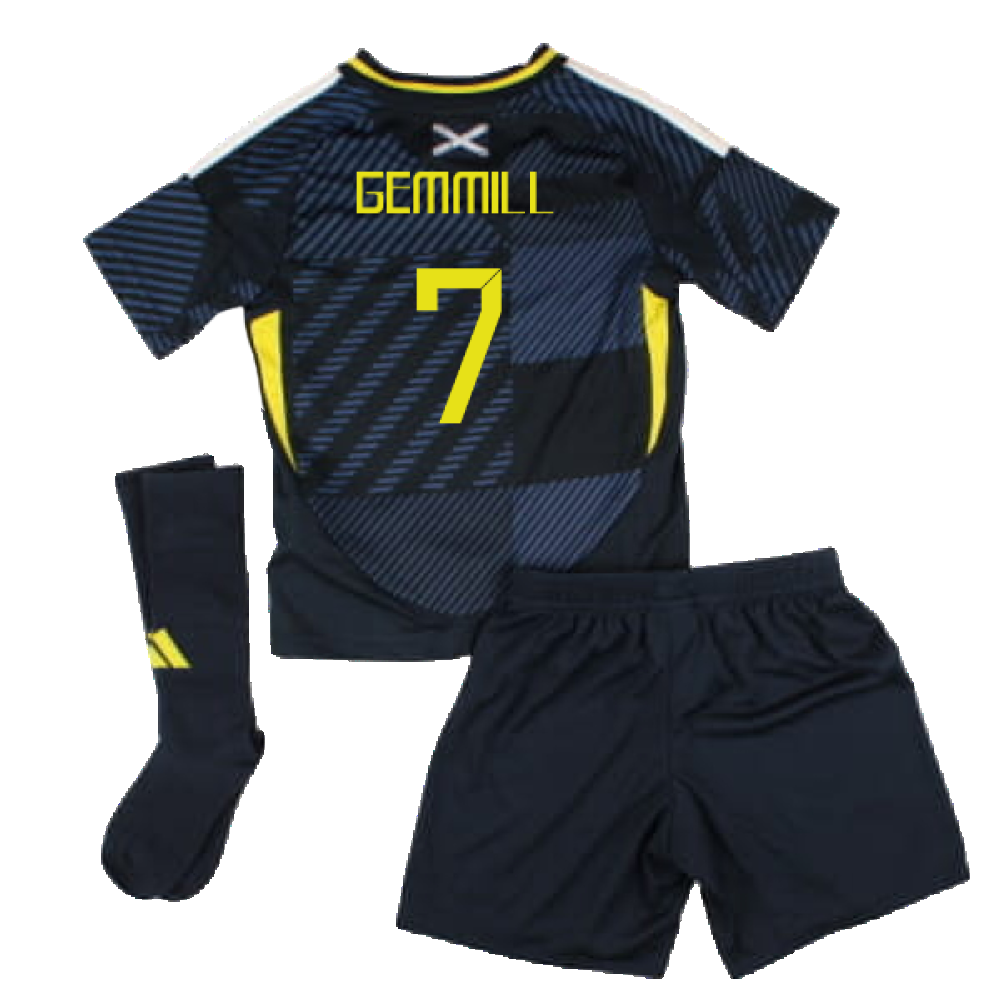 2024-2025 Scotland Home Mini Kit (Gemmill 7)