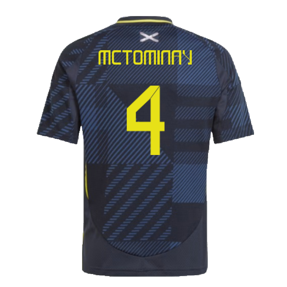 2024-2025 Scotland Home Shirt (Kids) (McTominay 4)