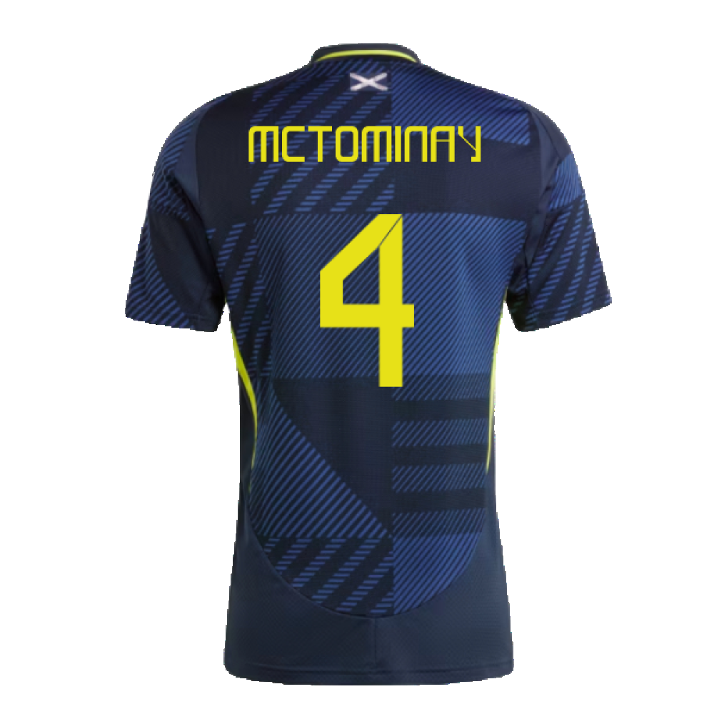 2024-2025 Scotland Home Shirt (McTominay 4)