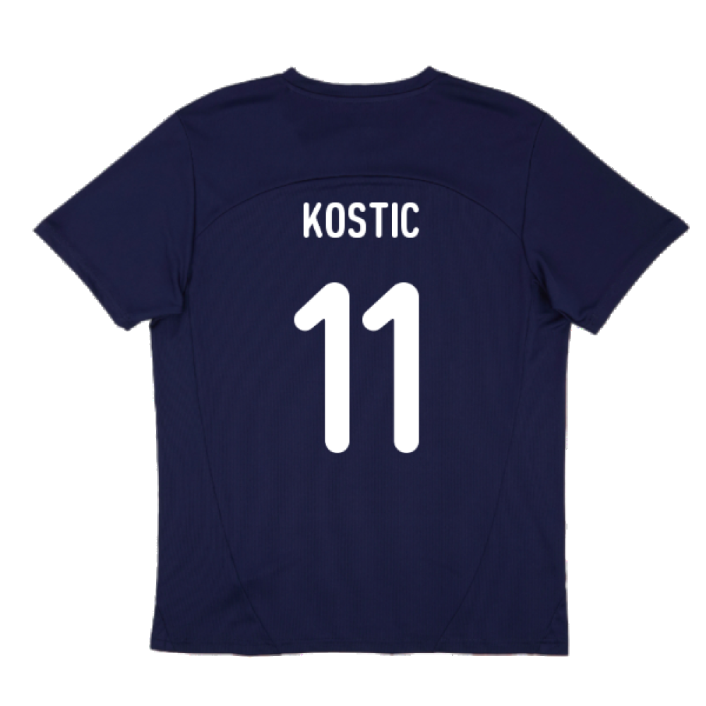 2024-2025 Serbia Training Jersey (Navy) (Kostic 11)