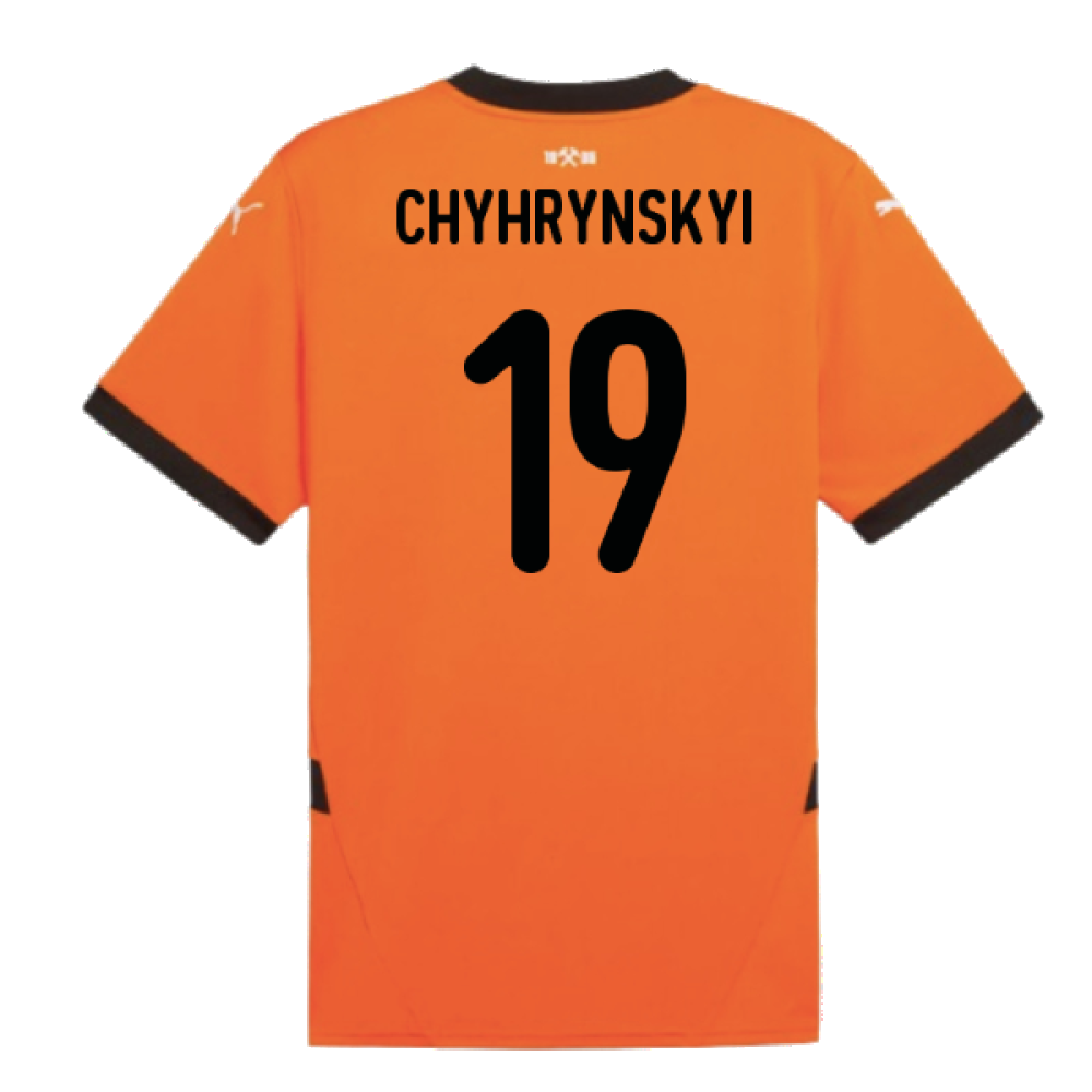 2024-2025 Shakhtar Donetsk Home Shirt (Chyhrynskyi 19)