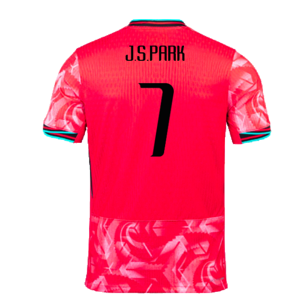 2024-2025 South Korea Dri-Fit ADV Match Home Shirt (J.S.Park 7)