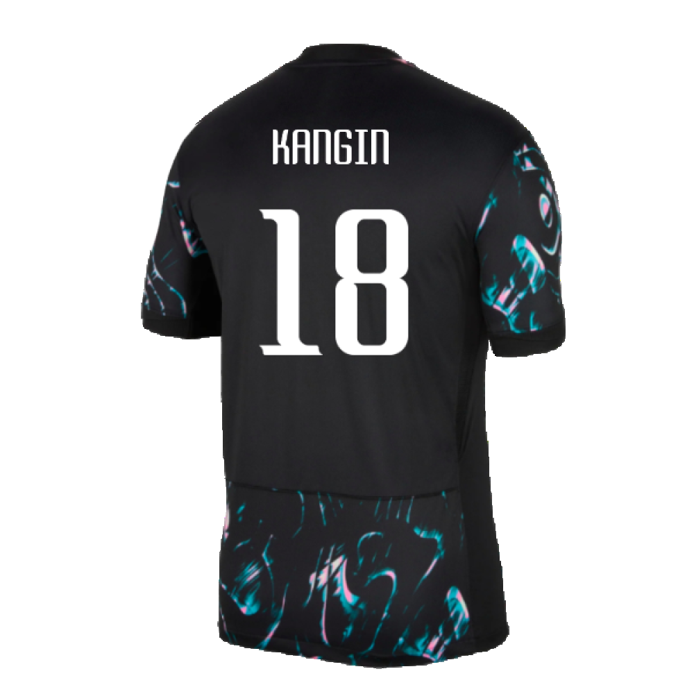 2024-2025 South Korea Stadium Away Jersey (Kangin 18)