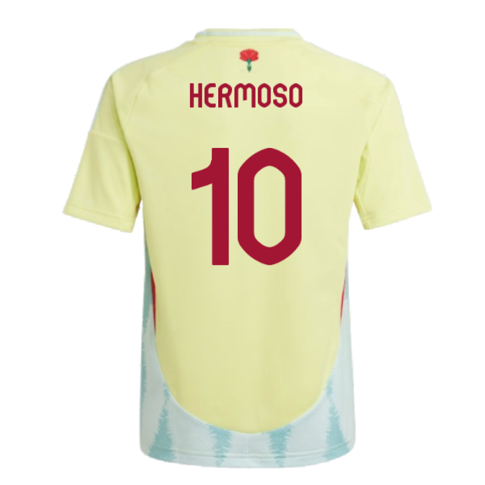 2024-2025 Spain Away Shirt (Kids) (Hermoso 10)