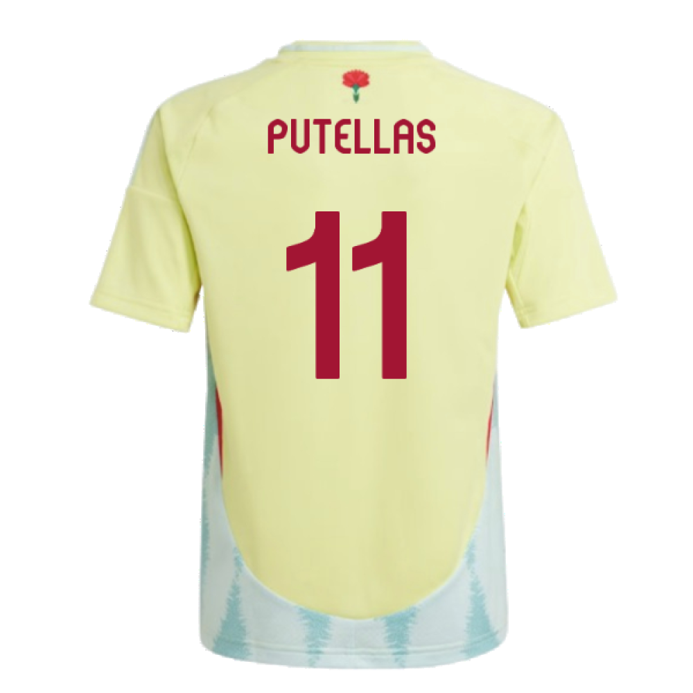 2024-2025 Spain Away Shirt (Kids) (Putellas 11)