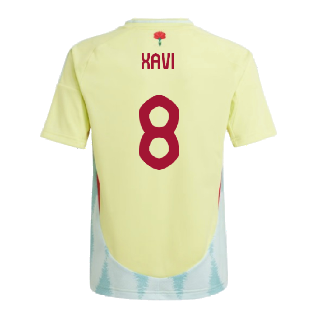 2024-2025 Spain Away Shirt (Kids) (Xavi 8)