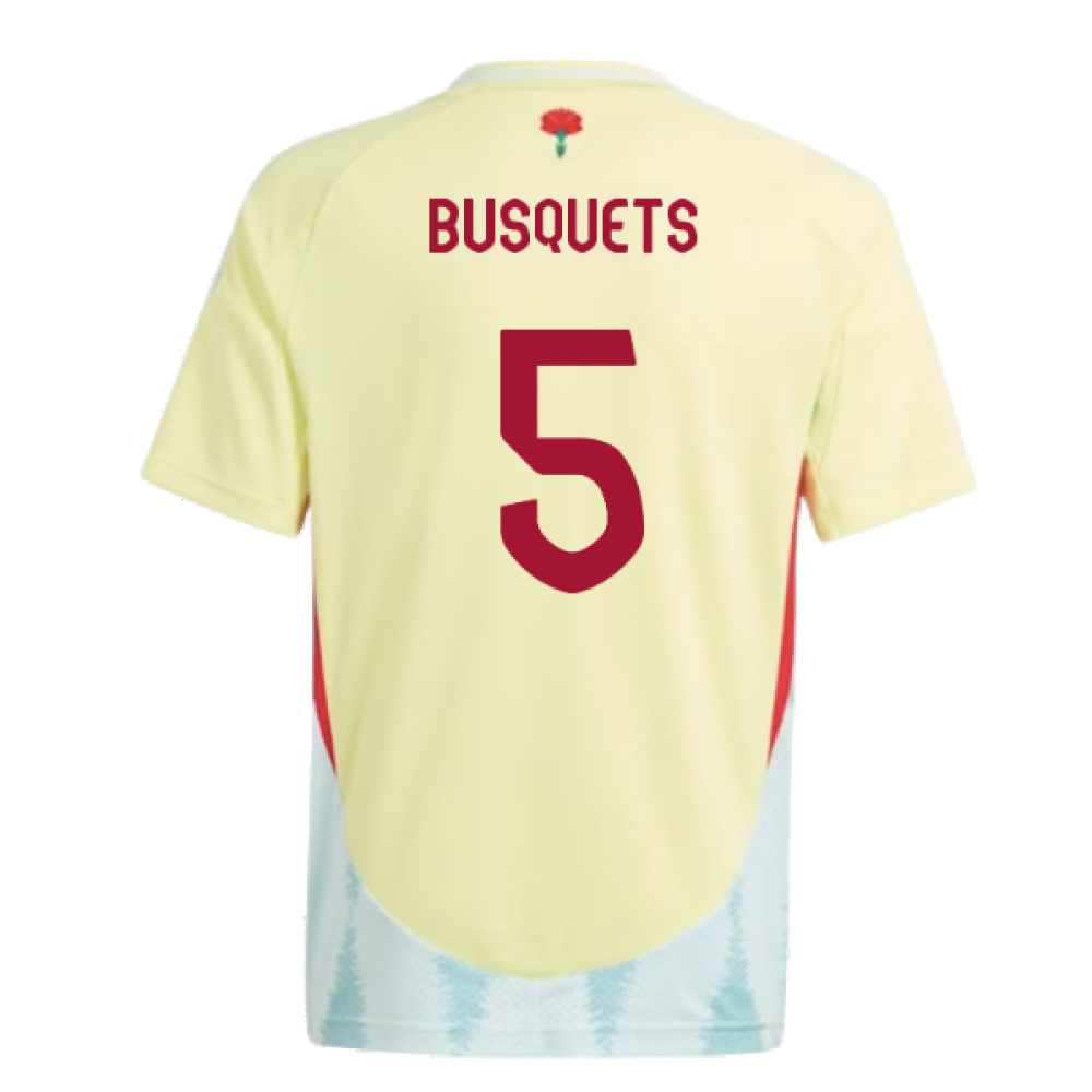 2024-2025 Spain Away Youth Kit (Busquets 5)