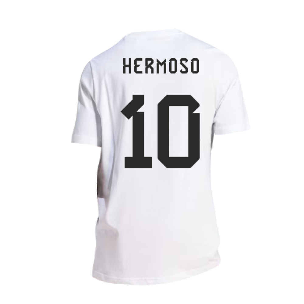 2024-2025 Spain DNA Graphic Tee (White) (Hermoso 10)